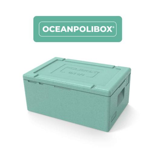 Contenedor isotérmico 38,6L. Gastro GN8 Oceanpolibox® 