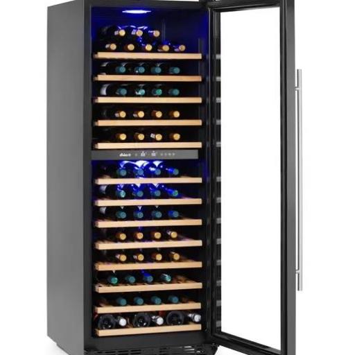 Enfriador de vinos doble zona 387L Arktic Hendi [4]