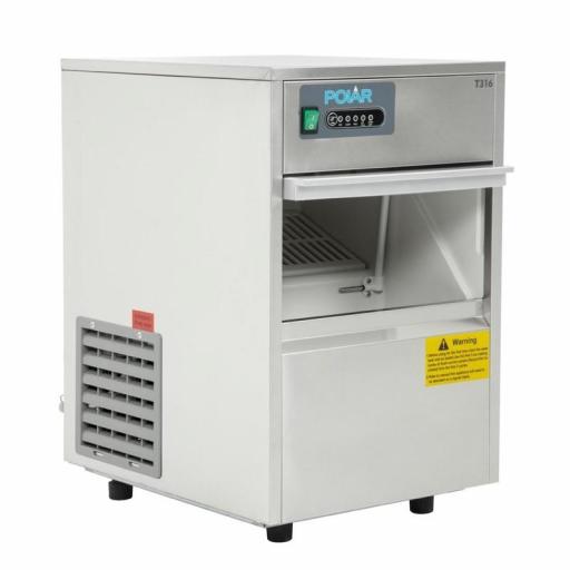 Máquina de hielo bajo mostrador 20 Kg. Polar T316 [0]