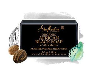 Jabón African Black Soap Shea Moisture