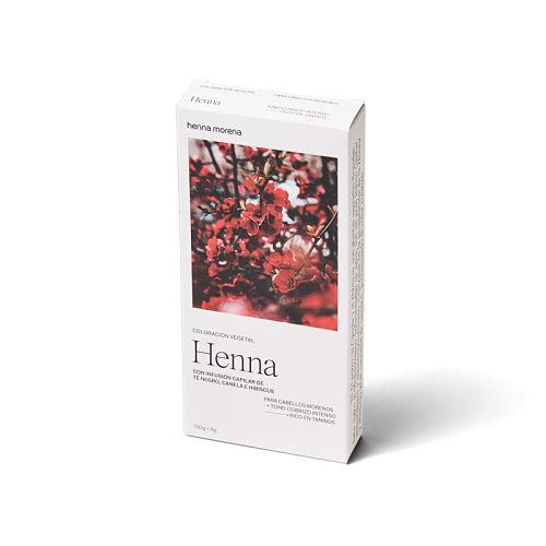 Henna  con Té Negro, Canela e Hibiscus Henna Morena