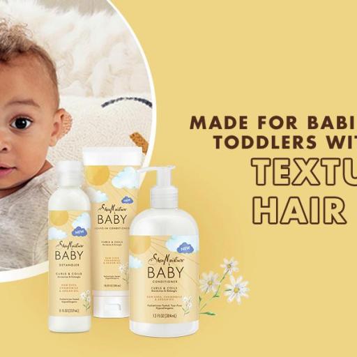 Leave-in Baby Raw Shea Shea Moisture  [1]