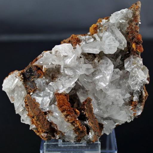 Hemimorfita con calcita, mina Ojuela, Mapimí, Durango, México, medidas: 12.5x9x6.5cm [0]
