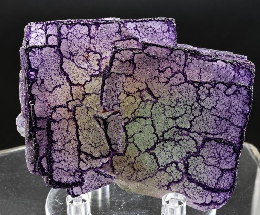 Fluorita Mina Quinlong, Quinlog co, Quianxinan, Guizhou, China 5,5x4,5x2cm.