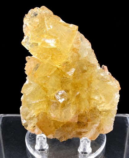 Fluorita, minas de Villabona, Llanera, Asturias, España. Medidas: 6,5x4,5x2cm. [1]