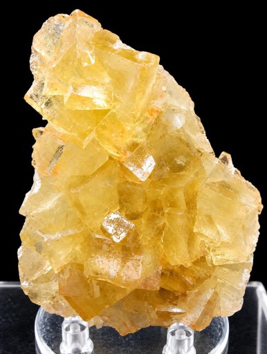 Fluorita, minas de Villabona, Llanera, Asturias, España. Medidas: 6,5x4,5x2cm.