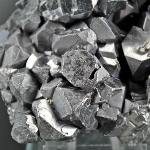 Agregado de cristales de Galena, Madam, Bulgaria, Medidas: 11,9x7,2x5 cm. [2]