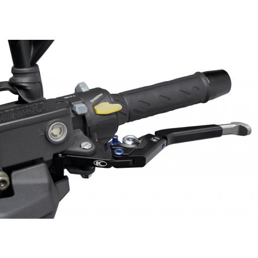 Manetas Abatibles y Regulables para Kymco DTX (125/350) – Control y Estilo en cada Curva