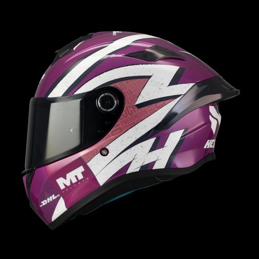 Casco MT Helmets María Herrera Edición Solidaria Cáncer de Mama [3]