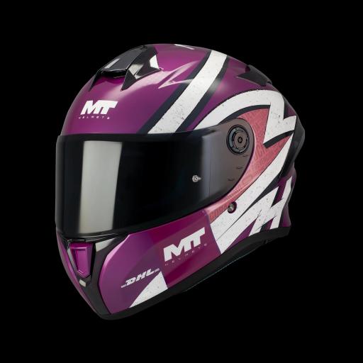 Casco MT Helmets María Herrera Edición Solidaria Cáncer de Mama [2]