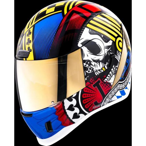 Casco ICON Airform™ Lucky Lid 5 – Amuleto de Velocidad y Protección MIPS®