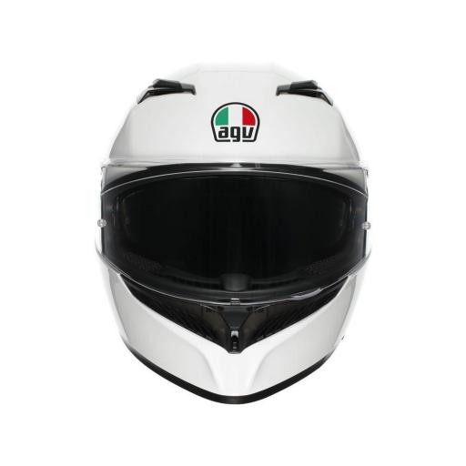 CASCO AGV K3 AGV E2206 MPLK MONO WHITE [1]