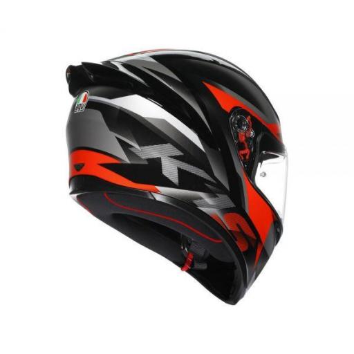 CASCO AGV K1 S AGV E2206 FASTLAP BLACK/GREY/RED [2]