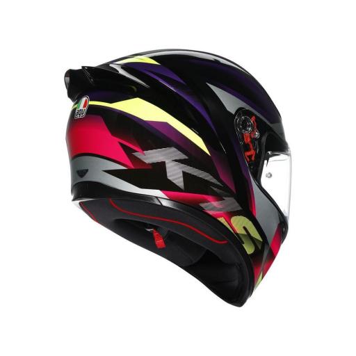 CASCO AGV K1 S AGV E2206 FASTLAP BLACK/PURPLE/PINK [3]