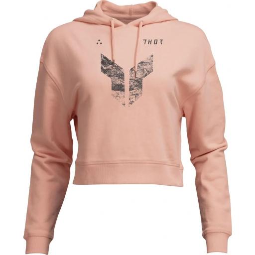 Sudadera Corta Women's Iconic Pullover: ADN Racing, Estilo Urbano [1]