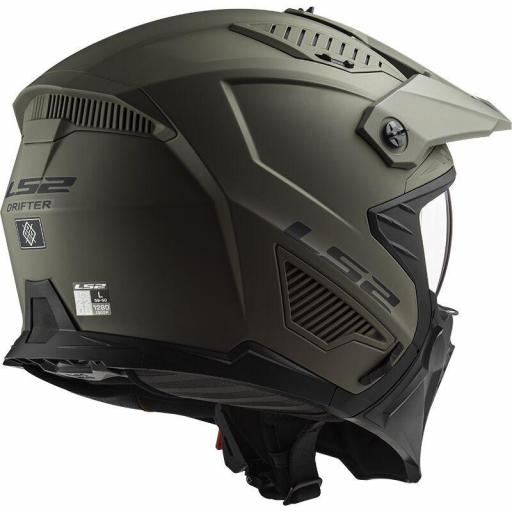 CASCO MOTO OPEN FACE LS2 OF606 DRIFTER SOLID MATT SAND [1]