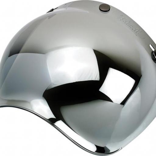 Pantalla burbuja para casco de moto jet 