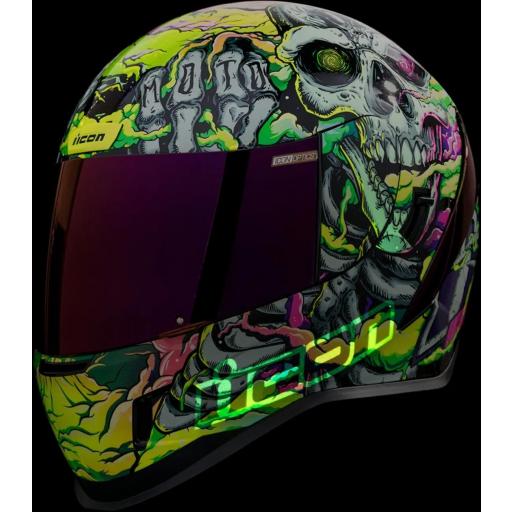 Casco ICON Airform™ Hippy Dippy – Estilo Psicodélico y Confort Urbano [0]