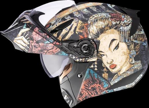 Casco Modular Threshold™ Odokuro – Protección Total con un Diseño que Quita el Hipo 💀⚡ [2]