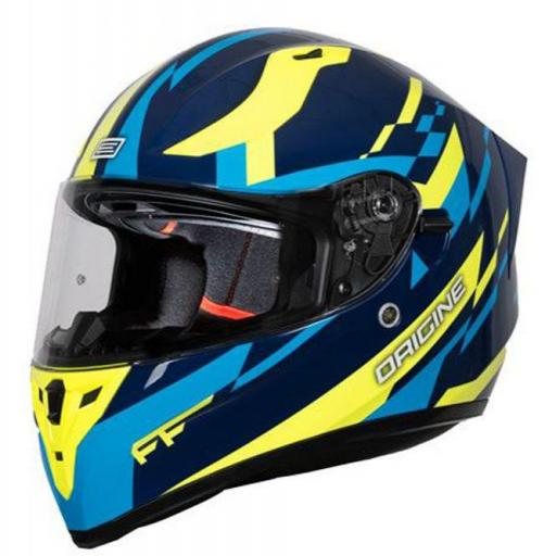 CASCO ORIGINE STRADA REVEAL YELLOW BLUE GLOSS