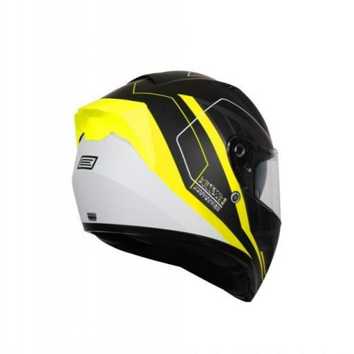 CASCO ORIGINE STRADA LINESTYLE FLUO YELLOW BLACK MATT [1]