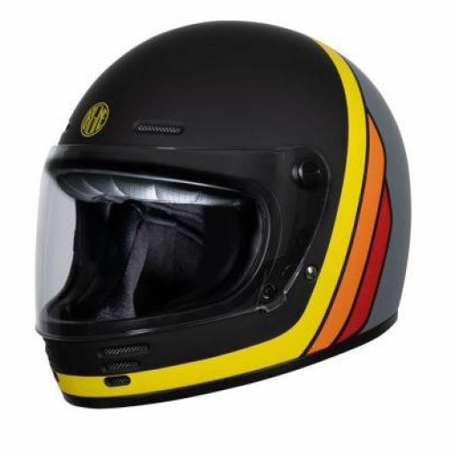 CASCO ORIGINE OMEGA SUMMIT YELLOW BLACK MATT 