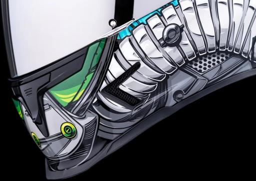 Casco Airframe Pro™ Outbreak – Rendimiento Hyper-Sport y Estética Post-Apocalíptica ☣️🏍️💨 [2]