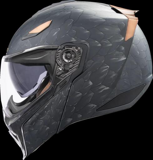 Casco Modular Threshold™ Nocturnal 2 – Dominio Nocturno y Actitud Oscura en Ruta 🦇🖤⚡ [2]