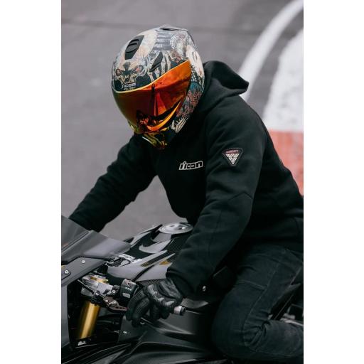 Casco Modular Icon Threshold™ Odokuro  Estilo Rebelde y Seguridad Máxima [2]