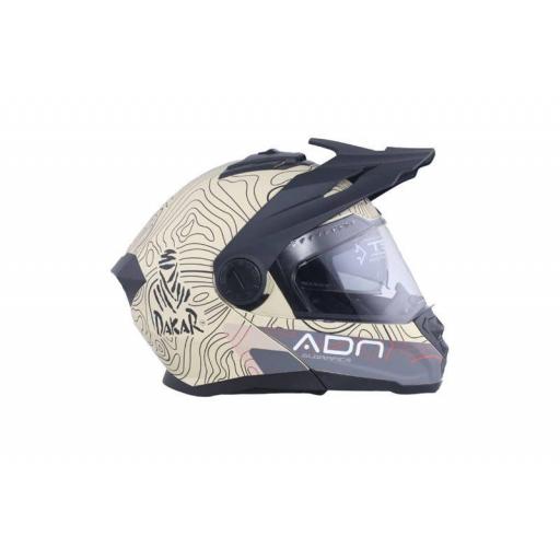 Casco ADN Duale P+J Dakar - Dual Sport & Adventure [3]