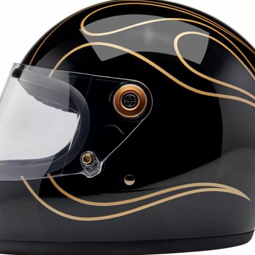 Casco Gringo S negro -dorado [1]