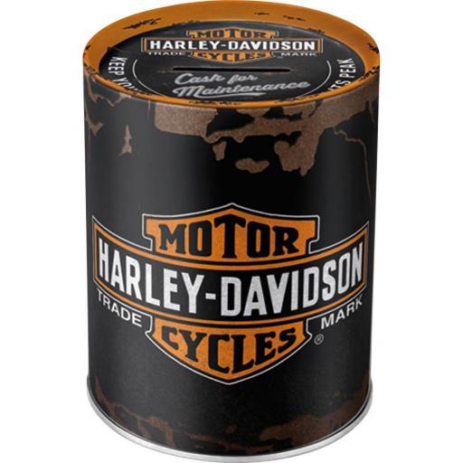 HUCHA "Harley-Davidson Logotipo Genuino"