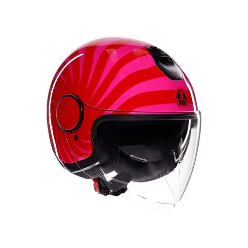 CASCO AGV ETERES E2206 TROPEA RED/PINK