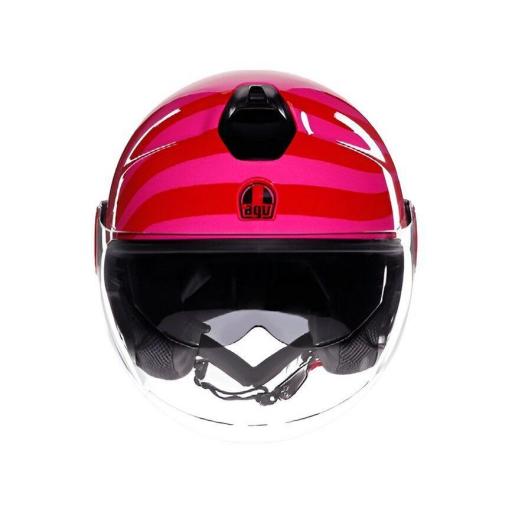 CASCO AGV ETERES E2206 TROPEA RED/PINK [1]