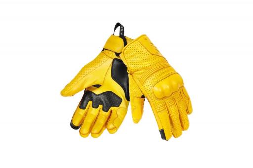 Seventy Degrees SD-C20 Rebel: Esencia Café Racer en Piel Amarillo Vintage