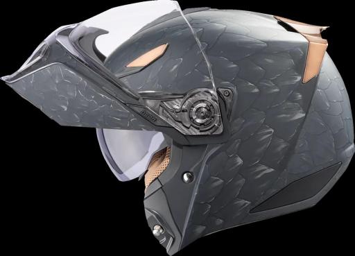 Casco Modular Threshold™ Nocturnal 2 – Dominio Nocturno y Actitud Oscura en Ruta 🦇🖤⚡ [0]
