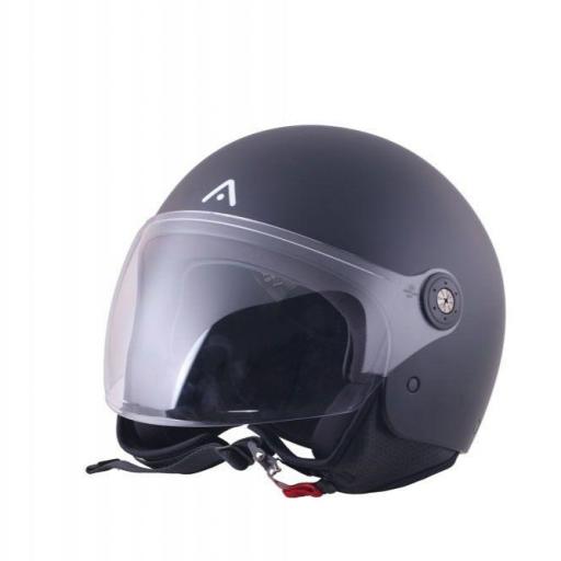 CASCO ADN JET SPRITZ TITANIO BLU METAL [6]