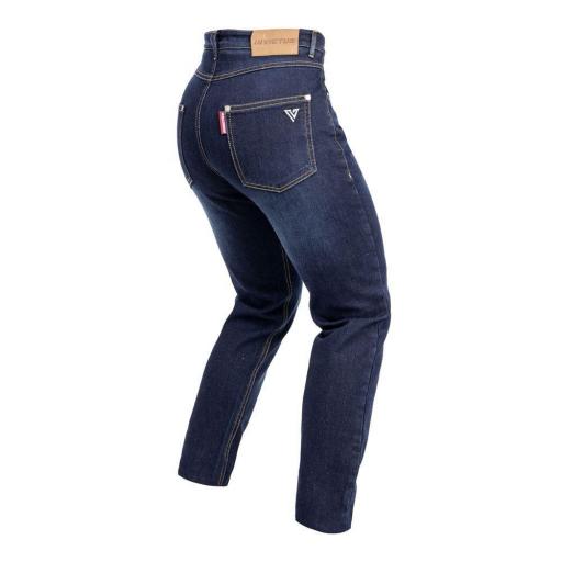 Pantalón Vaquero Moto Mujer Invictus Tombstone Negro [0]