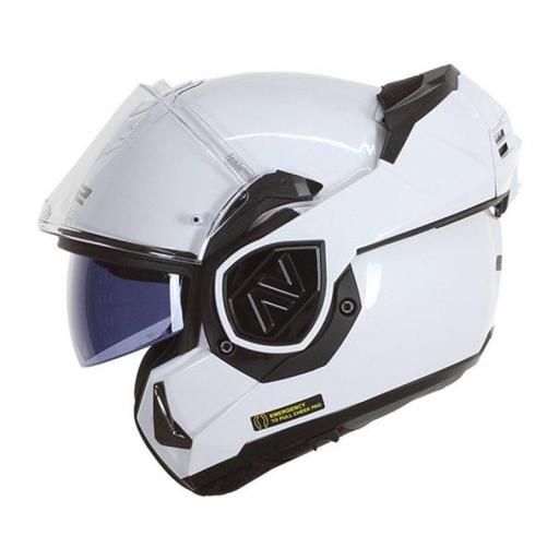 CASCO MOTO MODULAR LS2 FF906 ADVANT SOLID WHITE