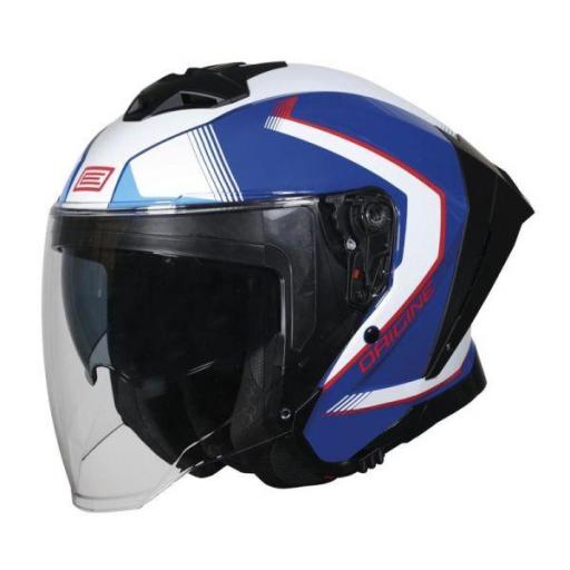 Casco Modular Origine Aprica Essential - Abatible con Doble Visor | Estilo Sobrio y Funcional