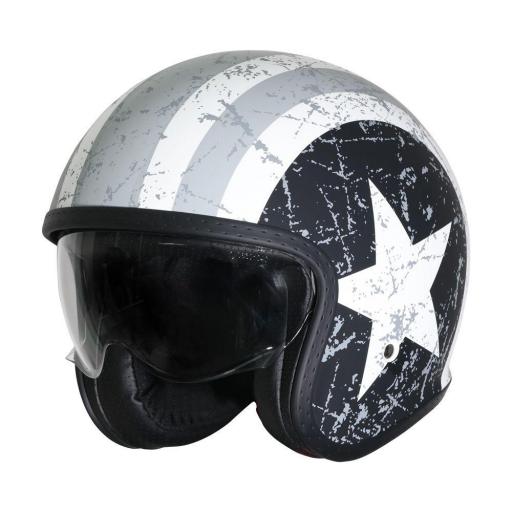 Casco Jet Origine Sprint Rebel Star Gris