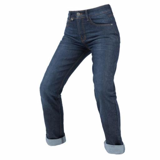Jeans de Moto Invictus Django Woman: Protección Invisible y Confort Total