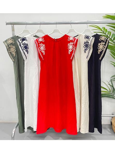 Vestido Bordado