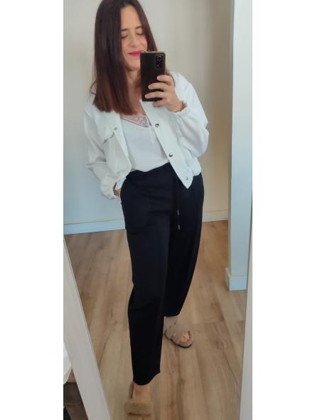 Pantalón Oxford Negro [1]