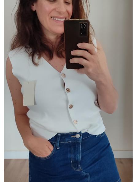 Chaleco Blanco