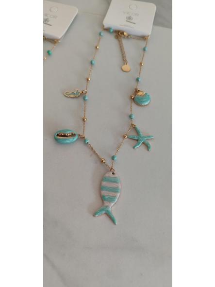 Collar Mar Turquesa 