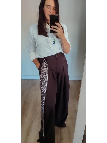 Pantalón Maxi Marrón
