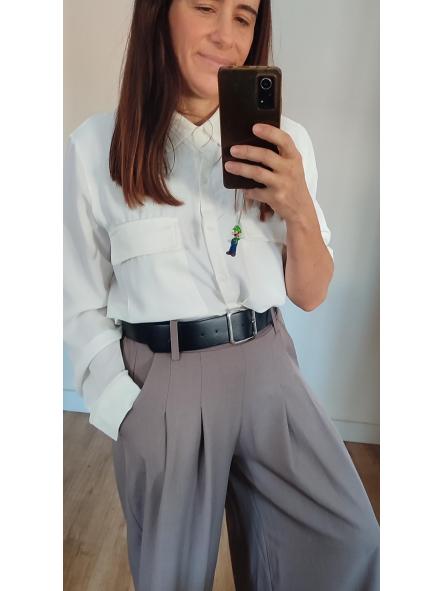 Pantalón Maxi Gris  [1]