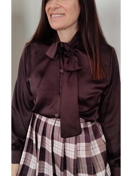 Camisa Satinada Lazo