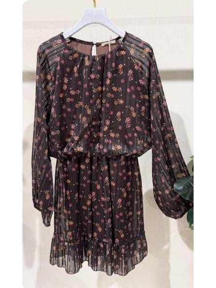 Vestido Floral Chocolate  [0]